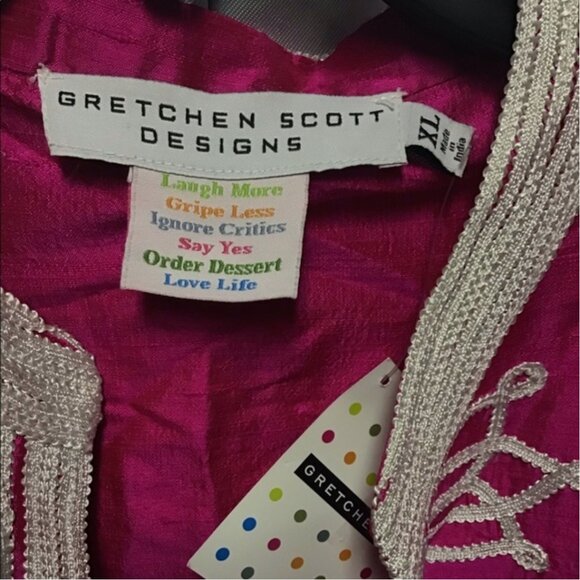 NWT Gretchen Scott Silk Jacket - Picture 5 of 7